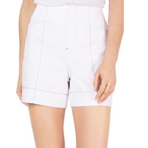 INC High Waisted Shorts White Size 8
